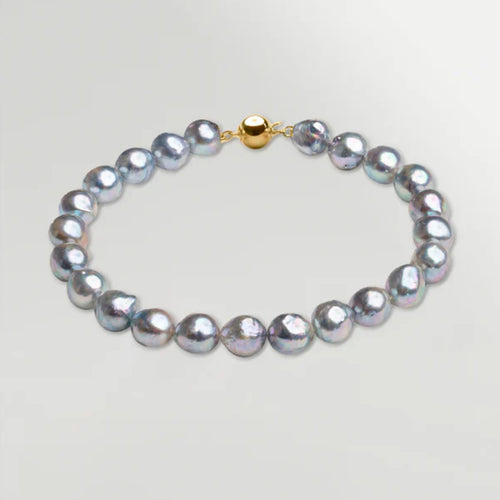 Blue Akoya Cultured Pearl Braceler