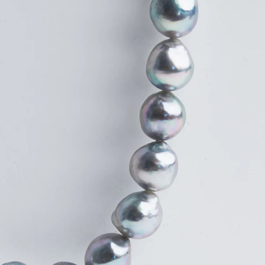 Blue Akoya Cultured Pearl Braceler