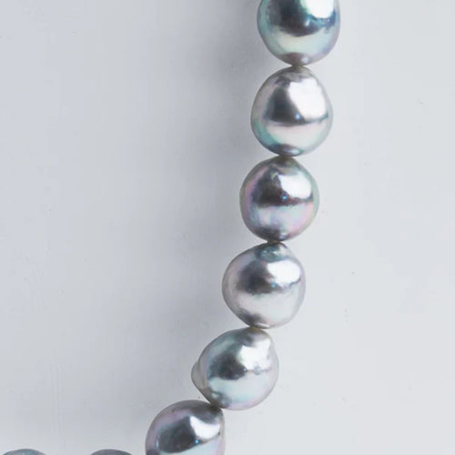 Blue Akoya Cultured Pearl Braceler