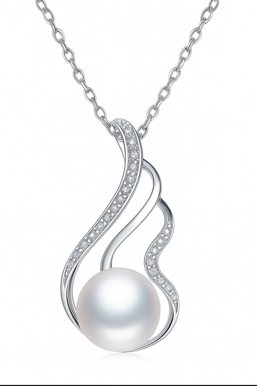 Pearl Droplet on a Winter Leaf