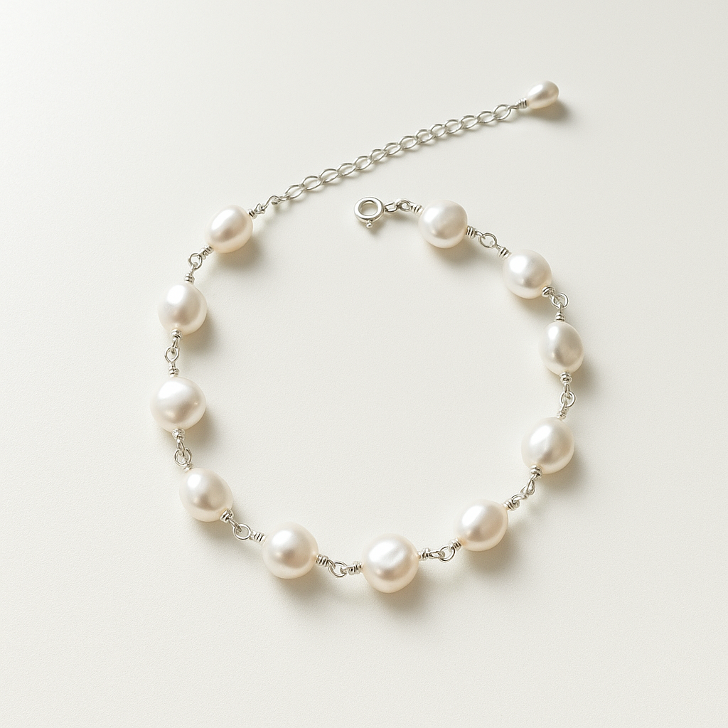Pearl Chain Bracelet