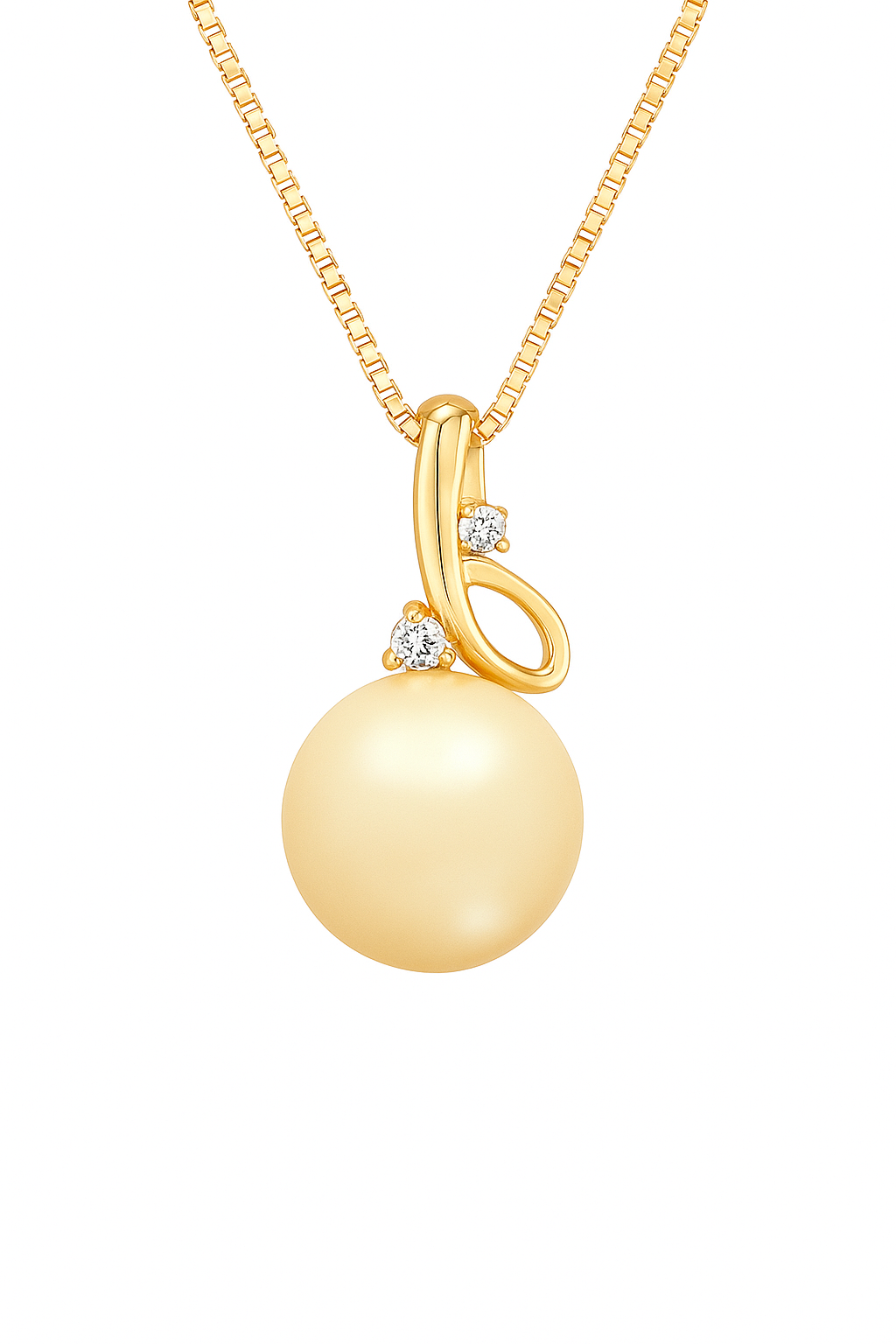 Lustrous Loop Pendant