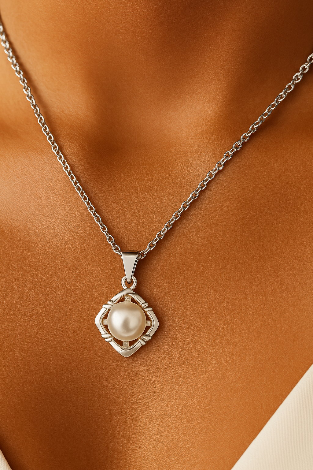 Drop of Light in Silver